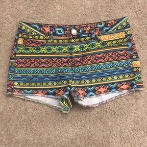 Forever 21 Aztec shorts